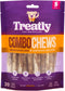 Combo Chews Beefhide Twist Sticks 5" w/Chicken Meat Wrap Dog Chew Treats - 22 Count/1 Pack...