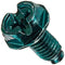 NSI GSH Solid Wire Grounding Hex Head Screw, Green, Pack of 100...