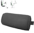 Esme L&H Lumbar Roll for Office Chair Car Seat, Breathable 3D Fabric Back Support Roll for Lower Back - D-shape Lumbar Roll Pillow with Elastic St...