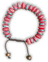 Tibetan Mala Embedded Medicine Wrist Mala for Meditation Handmade Draw String Silk Pouch...