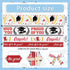 4 Pieces Graduation Ribbons, White Red Caps Diploma Congrats Words Grosgrain Decor Ribbons 5 Yards, Graduation Party Ribbon for Graduation Ceremon...