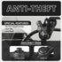 Tackform 2" Long Metal 20mm Ball and Socket Arm DuraLock 20 Series | Dual 20mm Sockets with Optional Anti-Theft Knob | Black...