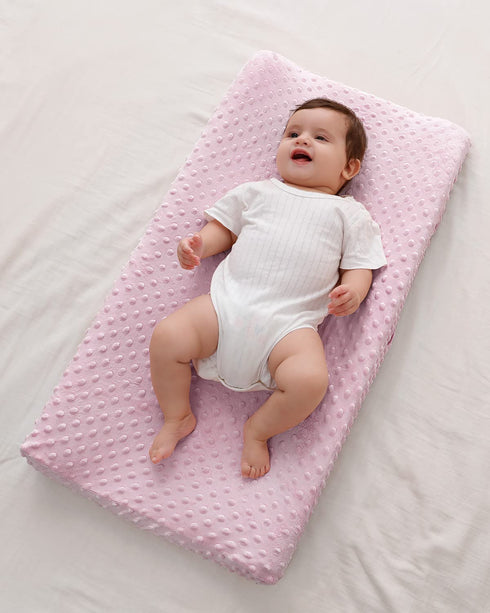 Changing Pad Cover, Soft Changing Table Sheets for Baby Boy and Girl, Diaper Changing Table Cover Fit 32"/34'' x 16" Pad (Blushing Bride)...