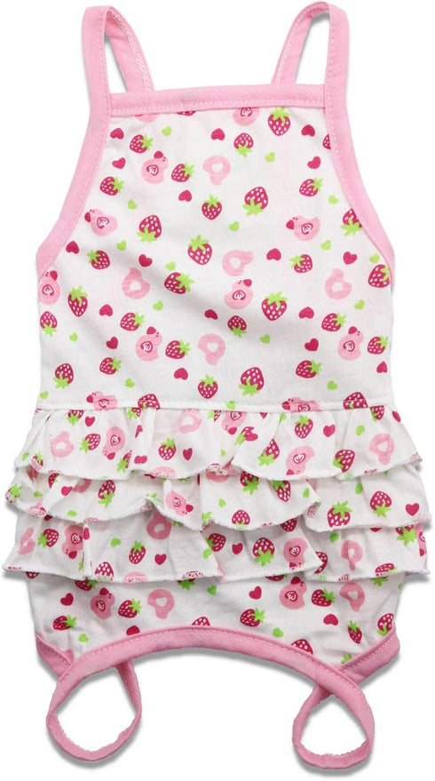 4 Packs Small Dog Dress Puppy Dresses Pet Dogs Girl Clothes Dresses for Girls...
