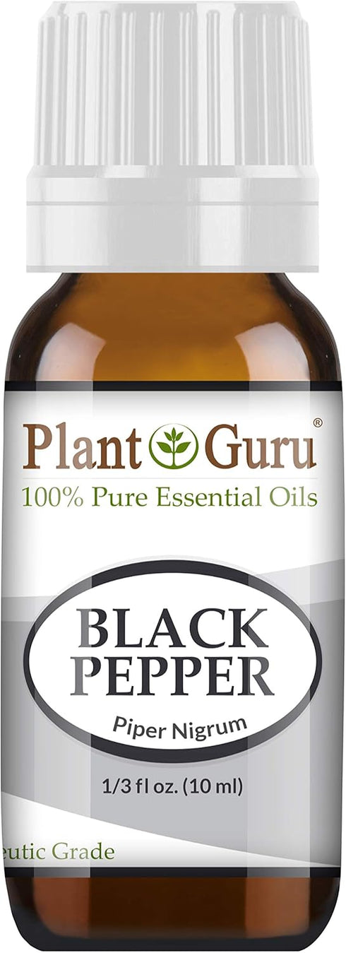 Black Pepper Essential Oil 10 ml Piper Nigrum 100% Pure Undiluted Therapeutic Grade....