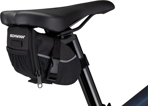 Schwinn Bike Bag, Pannier and Storage, Easy to Attach, Hold Cell Phones, Snacks, Wallet, Mounted Bicycle Accessories...