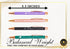 InnoBeta Daughter Gifts, Ballpoint Pen Set of 4, Gift Ideas for Daughter on Birthday, Christmas...