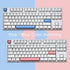 PBT Keycaps Cherry Profile White Keycaps for Mechanical Keyboards Gateron Cherry Mx Swithes 60/65/75 Percent Gaming Keyboard 153 Key Dye Sub MX St...