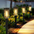 8 Pack Solar Pathway Lights, Solar Lights Outdoor Waterproof, Solar Garden Stake Lights for Outside Yard Landscape Path Walkway Driveway Lawn Deco...