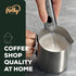 Café Casa Milk Frother for Coffee - 2 Speed Handheld, Battery Operated, Stainless Steel Drink Mixer & Mini Foam Maker - Electric Whisk for Coffee,...