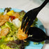 Plastic Serving Utensils Set, 18 Piece, 9" Black...
