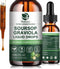 Soursop Graviola Leaf Extract Liquid Drop Plus Pure Botanical Sea Moss for Cell Support & Regeneration, Immunity, Liver, Zzz & Antioxidant - Sours...