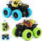 M SANMERSEN 2 Pack 360° Rotating Monster Truck Toys for 3-5 Year Old Boys and Girls - Toddler Car Toys Gifts...
