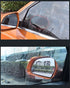 2PCS Film Anti Rain Water Repellent Film Car Mirror Window Clear Films Anti Dazzle Rearview Mirror Anti Fog Rainproof Film (Elliptic-135x95mm)...