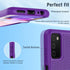 BNIUT for Samsung Galaxy A03s Case Shockproof: Dual Layer Protective Heavy Duty Cell Phone Cover Rugged with Non Slip Textured Back - Military Pro...