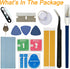 Rear Camera Glass Lens Replacement with Adhesive & Repair Toolkit & Back Camera Cover for Samsung A21...