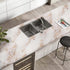 practicalWs Marble Contact Paper for Countertops Waterproof, 15.7in×118.1in Marble Wallpaper Peel and Stick, Self Adhesive Removable Vinyl Film Wa...