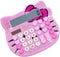 Hello Kitty Calculator, Xinyu Lighting Creative and Cute Solar Calculator, 12-Digit LCD Display, Suitable for Adults and Children, Solar and Batte...