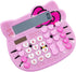 Hello Kitty Calculator, Xinyu Lighting Creative and Cute Solar Calculator, 12-Digit LCD Display, Suitable for Adults and Children, Solar and Batte...