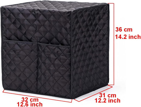 SHANGSKY Coffee Maker Cover for Keurig K Duo and Coffee Machine Dual Brew, Universal Waterproof Cover for Kitchen Appliances, Anti-impact Cotton D...