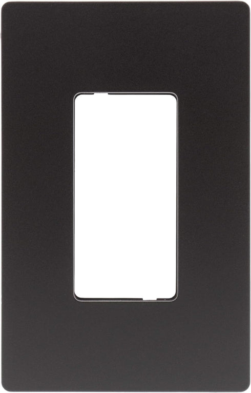 Legrand radiant RWP26DBCC6 Screwless Wall Plates, 1 Gang, One Decorator Rocker GFCI Cover, Dark Bronze (1 Count)......