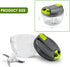 Multi-Function Manual Food Chopper & Processors with Handle and Cover,Vegetable Chopper Shredder,Garlic Press,Suitable for Onions Garlic Peppers C...