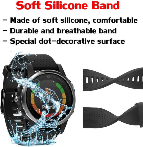 ANCOOL Compatible with Fenix 5S/6S/7S Bands 20mm Easy Fit Silicone Watch Bands Replacement for Fenix 8 43mm/5S Plus/6S Pro/D2 Delta S Smartwatches...