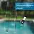 3 Set Pool Skimmer Basket Hook, 16? Stainless Steel Skimmer Lid Lifting Hook with Pool Test Pool Filter Skimmer Handle Inground Pool Cleaner Tools...