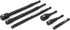 GEARWRENCH 6 Pc 1/4" Drive Hex Shank Impact Socket extensions - 1/4", 3/8" and 1/2" Drive sizes - 2-1/2" & 6" long - 84971A-02...