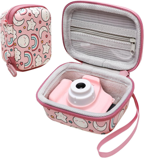 LTGEM Kids Camera Case for Seckton/Desuccus/PROGRACE/Rindol/GKTZ/Dylanto/OZMI/NINE CUBE Kids Camera Toys.Kids Digital Camera Carrying Storage Box ...
