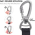 Hotsky Tactical Dog Leash Heavy Duty for Medium Large Dogs, 4-6Ft Strong Bungee Shock Absorbing Dog Leash, Padded Double Handle Military Dog Leash...