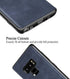 SALAWAT Compatible with Galaxy Note 9 Case Slim PU Leather Vintage Shockproof Phone Cover Lightweight Premium Soft TPU Bumper Hard PC Hybrid Prote...