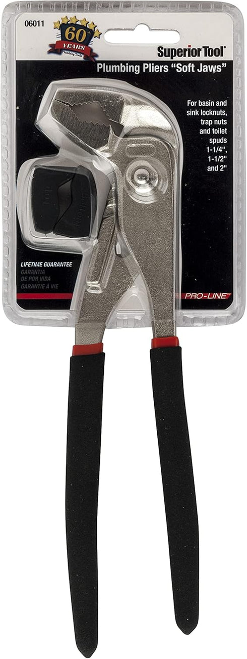 Plumbing Pliers Soft Jaw...