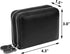 Women's RFID Blocking Leather Zipper Card Wallet Small Purse Credit Card Case Holder for Mother Day Gift (Black)...
