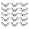 uxcell 1/2"-13 Wing Nut 15 Pcs, 304 Stainless Steel Butterfly Wing Nuts Fasteners Parts Hand Twist Tighten Wing Nuts for Machinery Electronic Equi...