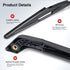 OTUAYAUTO Rear Wiper Arm Blade Set - Replacement for Volvo XC90 2003-2006 - OE: 8659502...