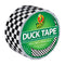 Duck Brand Duck Printed Duct Tape, Checker, 1.88 Inches x 10 Yards, Single Roll (280410)...