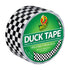 Duck Brand Duck Printed Duct Tape, Checker, 1.88 Inches x 10 Yards, Single Roll (280410)...