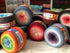 Yarn Art Flowers 55% Cotton 45% Acrylic 250gr 1094yds Multicolor Rainbow Crochet Sport Yarn (294)...