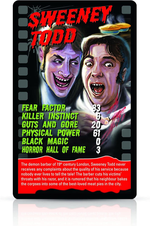 Top Trumps Card Game Horror - Family Games For Kids and Adults - Learning Games - Kids Card Games for 2 Players and more - Kid War Games - Card Wa...