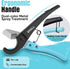 SHALL PEX Pipe Cutter, Cuts up to 1-3/8’’, Fast Tubing Cutter for PEX, Plastic Hoses, PVC, CPVC, PP-R, PE (Thin), etc., Aluminum Alloy Pipe Cuttin...
