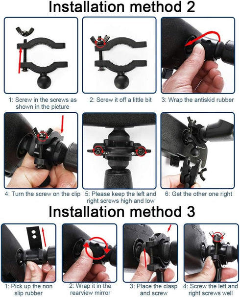 Dash Cam Mount, Car Interior Holder Camera Bracket Universal Dash Cam Mount Holder Dash Camera Rear View Mirror Mount Holder Kit Suit for Most Das...