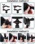 Dash Cam Mount, Car Interior Holder Camera Bracket Universal Dash Cam Mount Holder Dash Camera Rear View Mirror Mount Holder Kit Suit for Most Das...