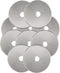 Rotary Cutter Blades 45mm 10 Pack by KISSWILL, Fits Fiskars, Olfa, Martelli, Dremel, Truecut, DAFA Rotary Cutter Replacement for Quilting Scrapboo...