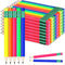 80 Pcs Mini Pencils with Eraser Golf Pencils 2 HB Half Pencils 4 Inch Half Pencils Hexagon Pre-sharpened Color Pencils for Bridal Wedding Classroo...