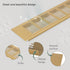 Vent Systems 16'' x 3" Inch Gold - Aluminum Ventilation Grille - Home Improvement Floor, Wall, Door Duct Cover 400x80mm...