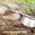 Weed Puller Tool, Manual Hand Weeder Tool with Metal Leverage Base V-Shaped Forks for Easy Weed Removal & Deeper Root Digging, Stainless Steel Gar...