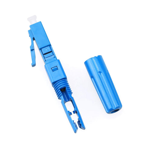 FTTH LC UPC or APC Optical Fiber Cable Quick Connectors LC Fast Connector Adapter Single Mode SM9/125 (5pcs) (LC/UPC)...