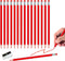 25pcs Checking Pencils advertising pencil Erasable Pre-Sharpened #2 HB with Eraser (Red)...