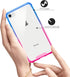 Salawat for iPhone SE 2020 Case, iPhone 7 Case, Clear iPhone 8 Case Cute Anti Scratch Slim Phone Case Cover TPU Bumper Hard PC Back Shockproof Pro...